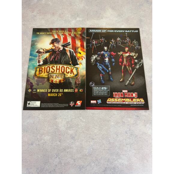 Lot of Iron Man No. 7 May and New Avengers No. 6 Marvel 2013 Readers Copies - Picture 6 of 8